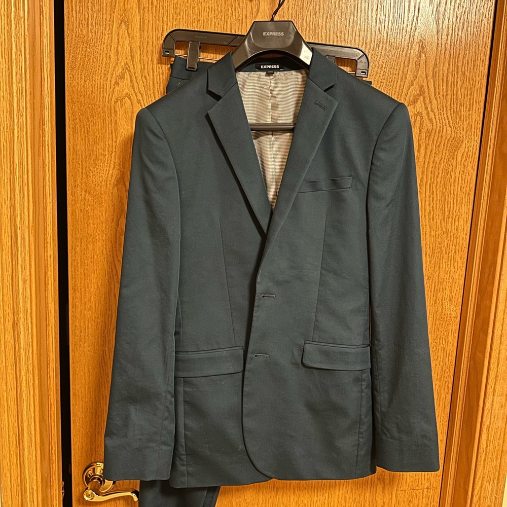 Express Men's Dark Suit Jacket